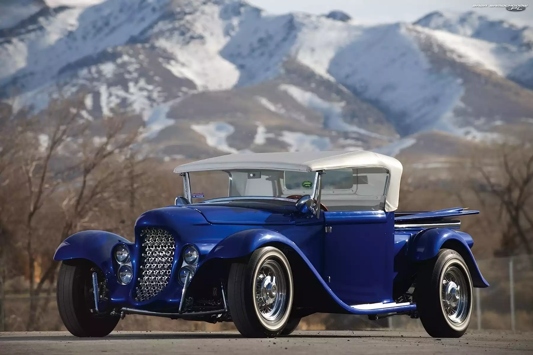 1932, Roadster, Ford, Niebieski, Eclipse