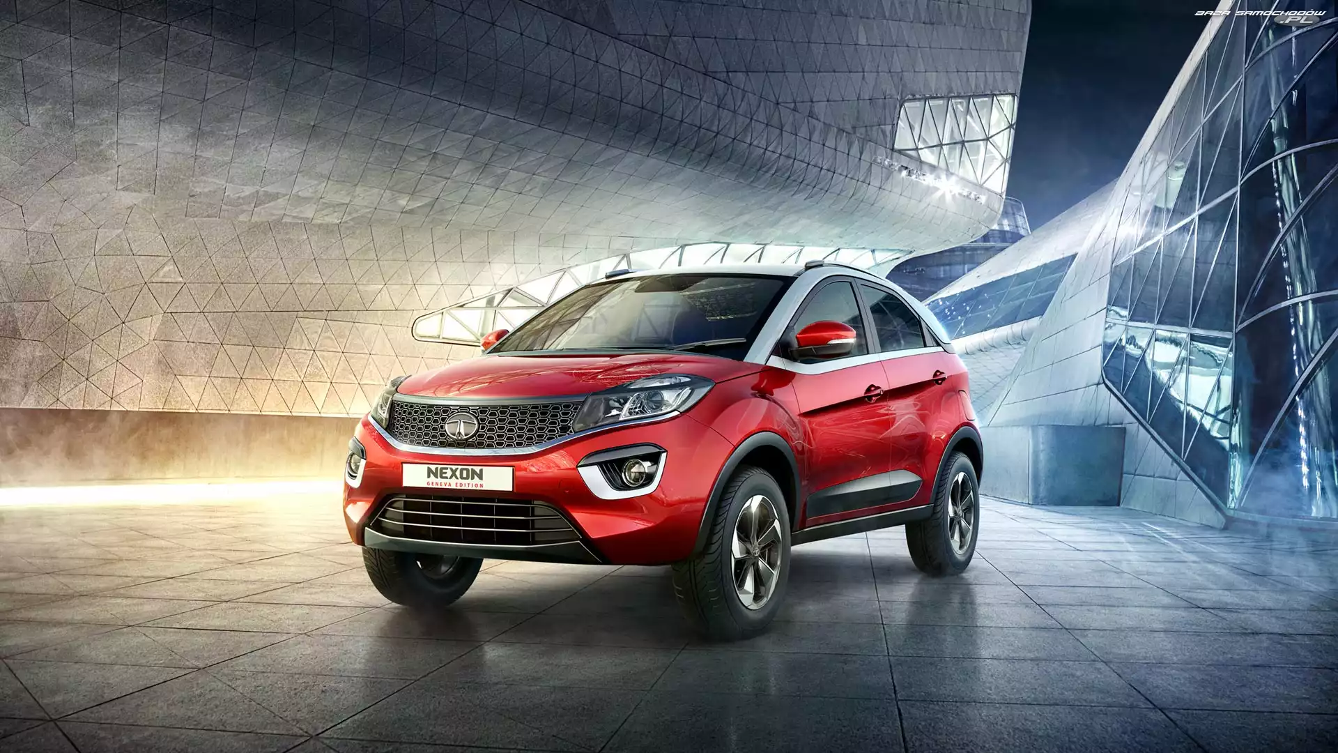 2016, Czerwony, Tata Nexon
