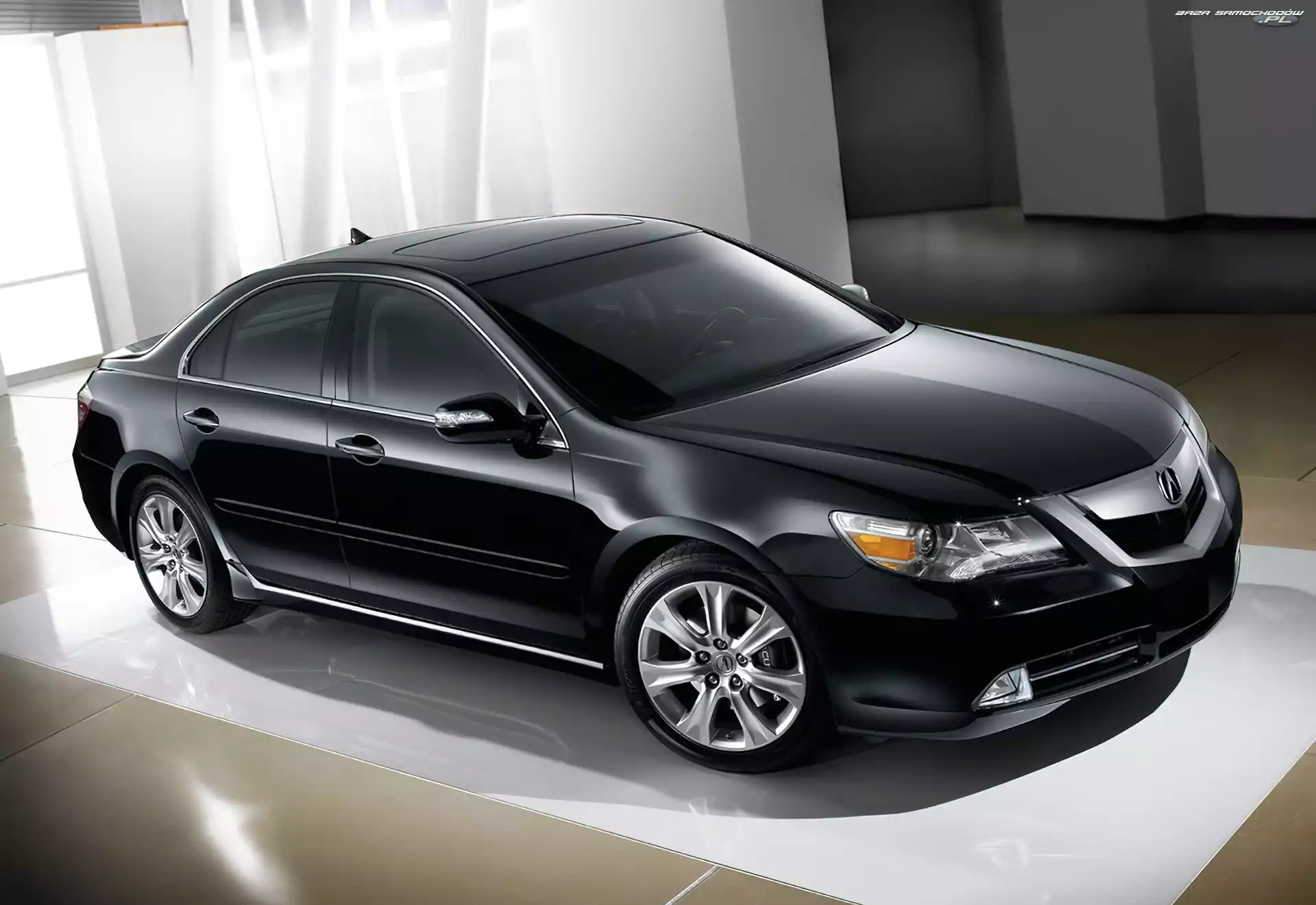 Czarny, Acura, RL