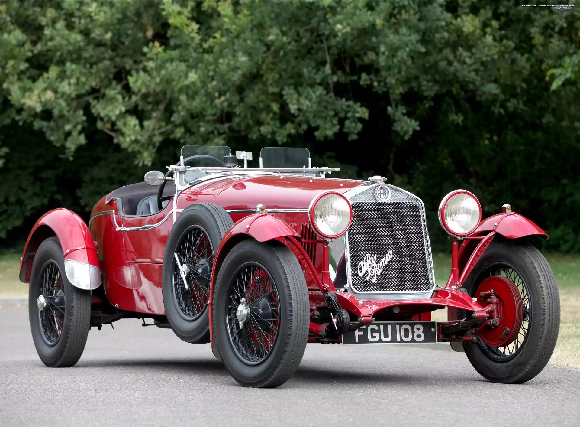 Zabytkowy, Alfa Romeo 6C 1750 GS, Samochód
