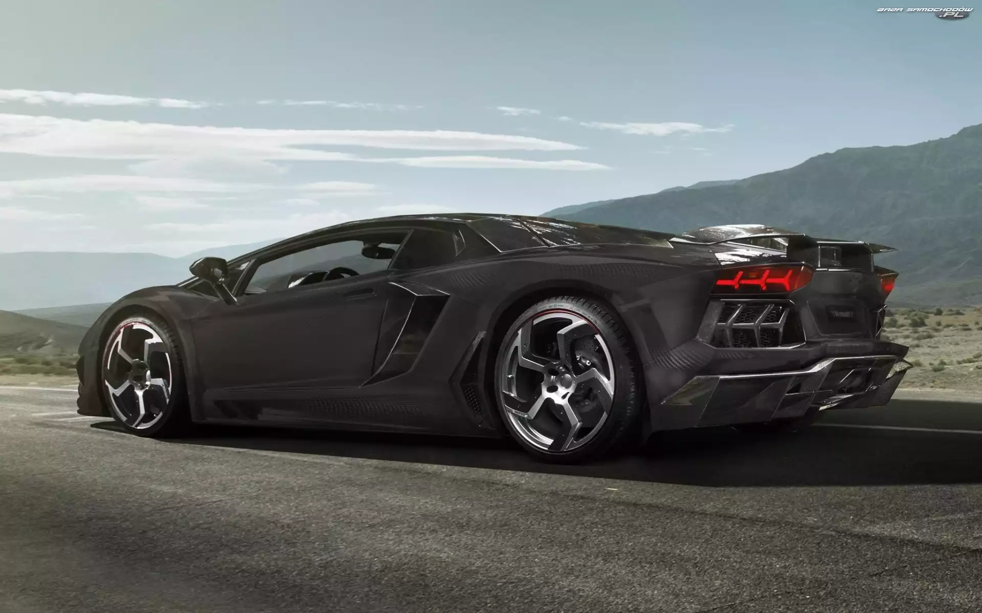 Lamborghini, Czarny, Samochód