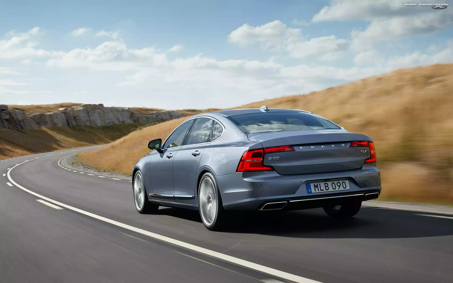 Droga, Volvo S90, 2016