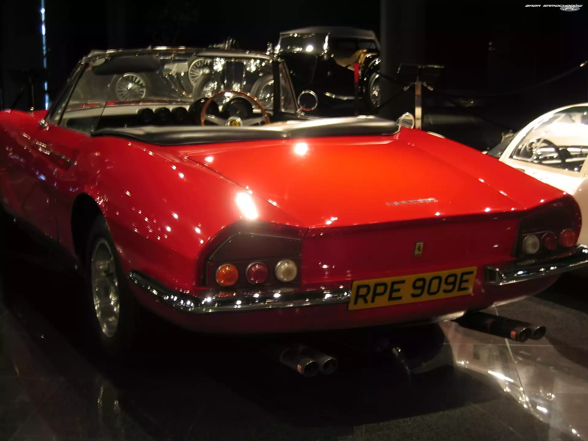zderzak, Ferrari, światła