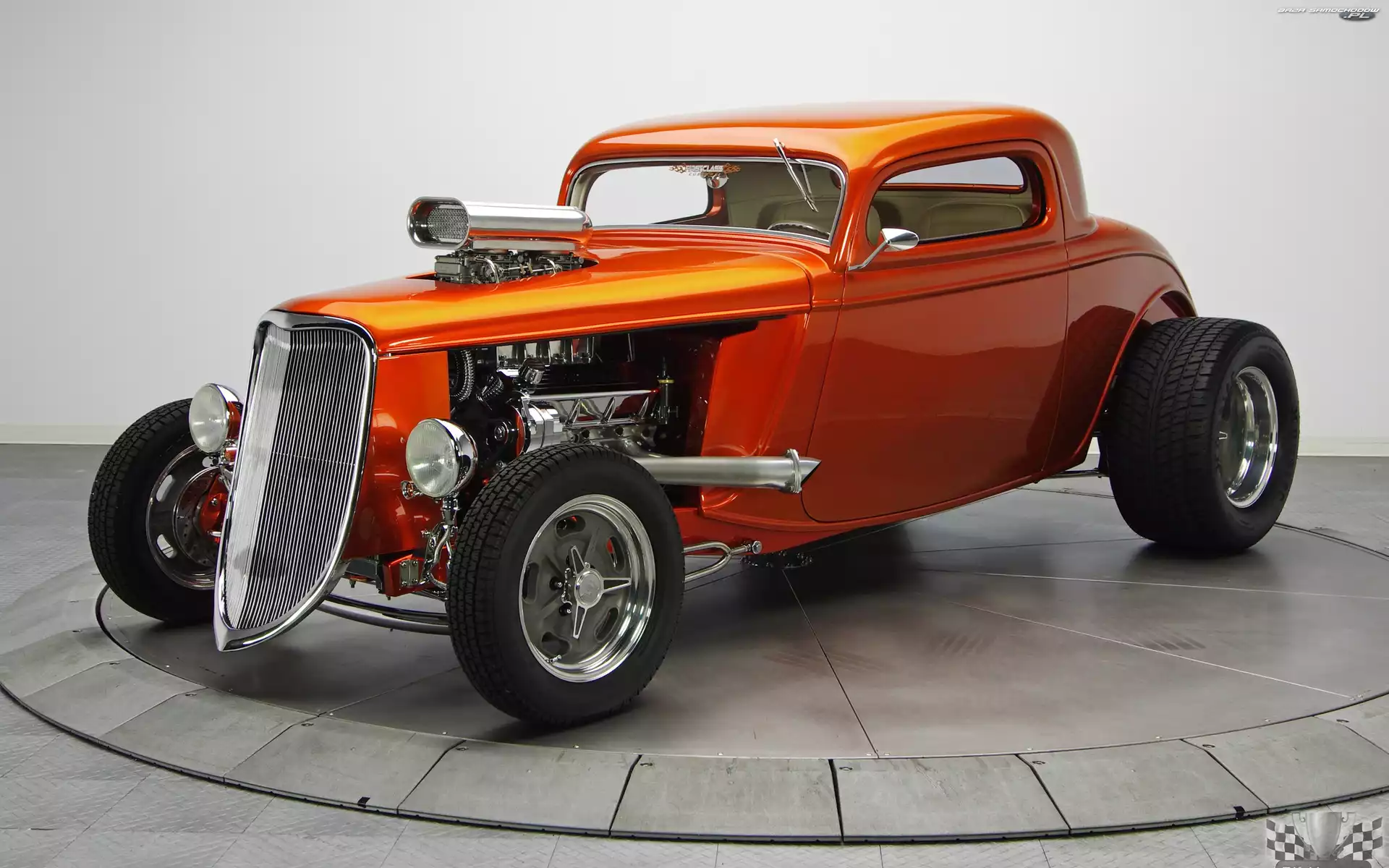 Zabytkowy, Ford, Coupe