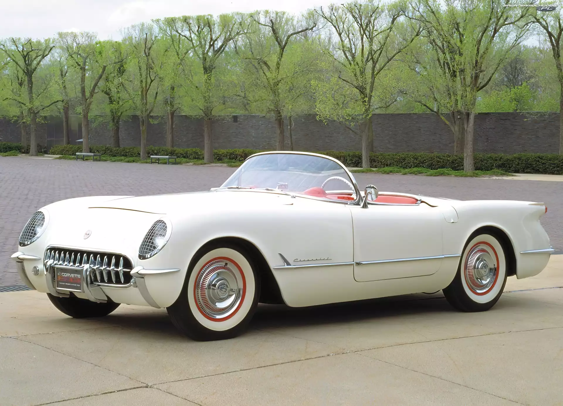 Kabriolet, Zabytkowy, Chevrolet Corvette