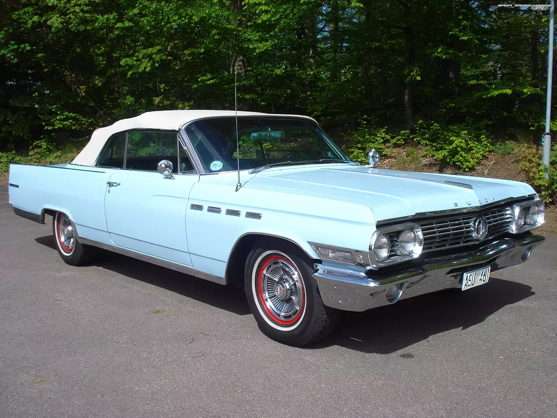Kabriolet, Błękitny, Buick Electra Park