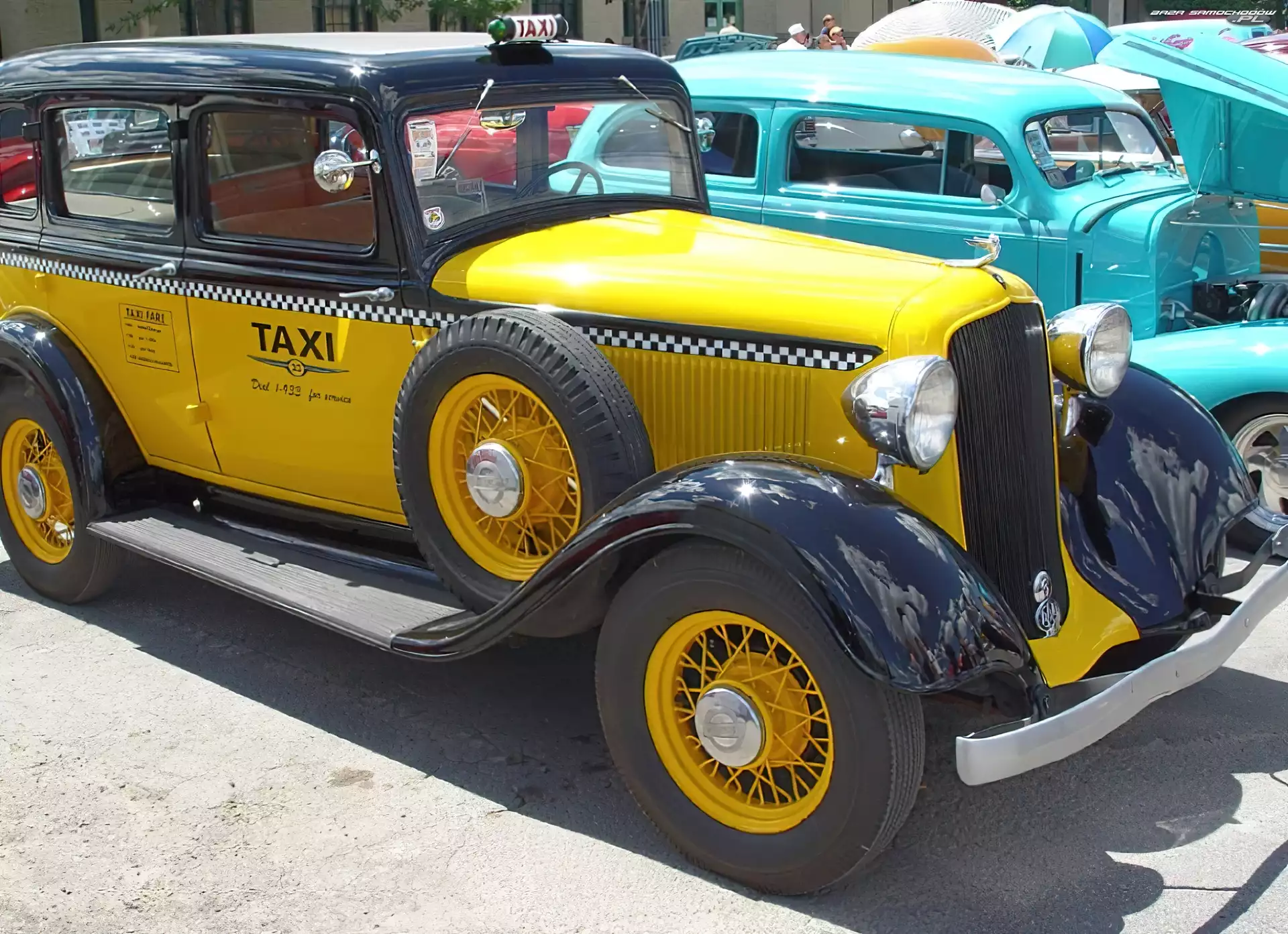 koło zapasowe, Plymouth, TAXI