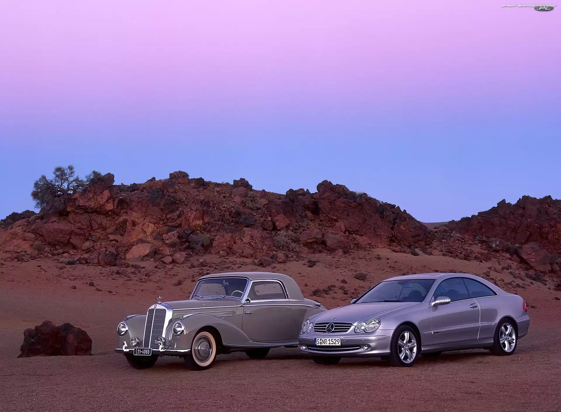 Merc, Mercedes CLK 500, Zabytkowy