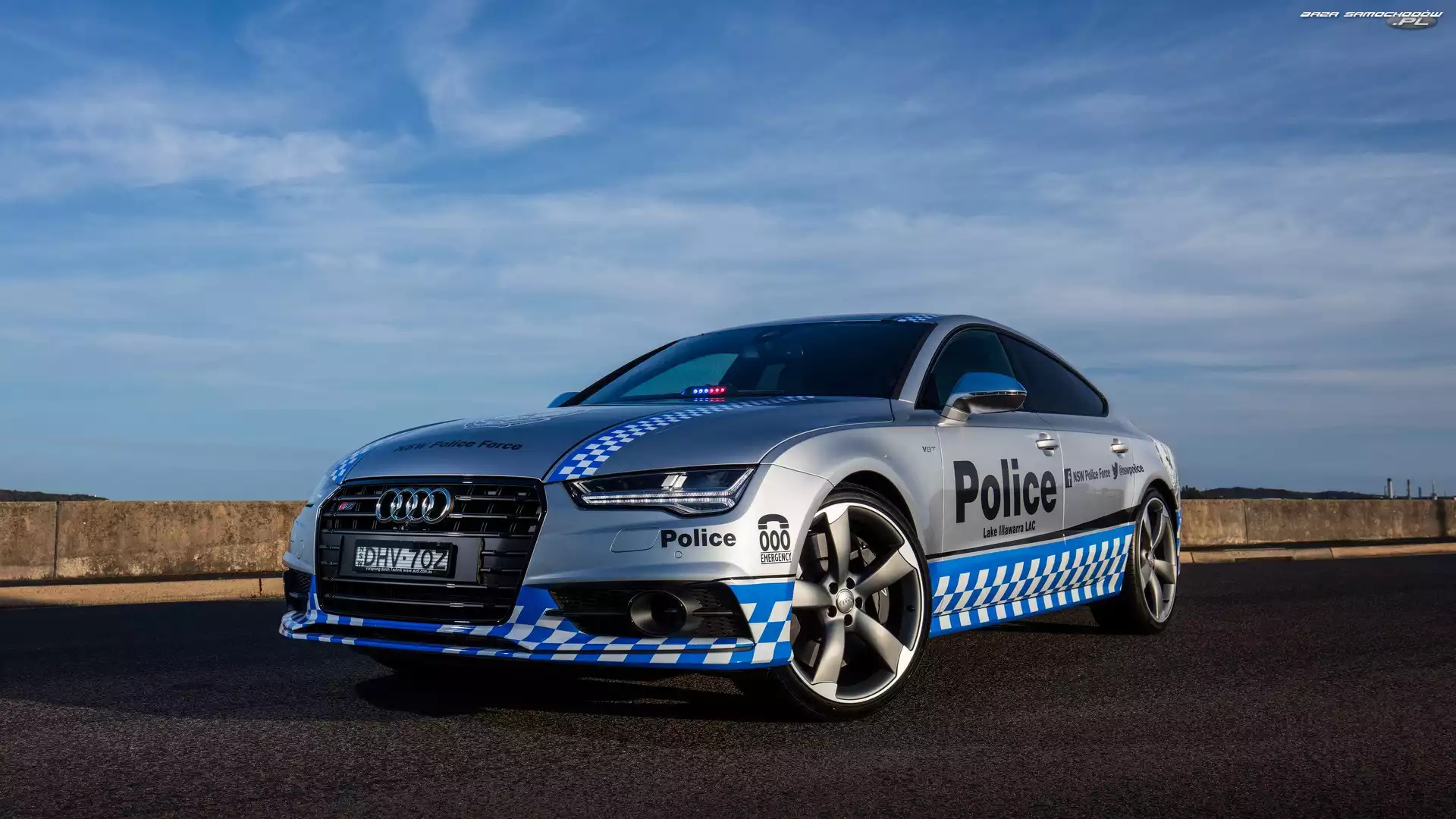 Policyjny, 2016, Samochód, Audi S7 Sportback