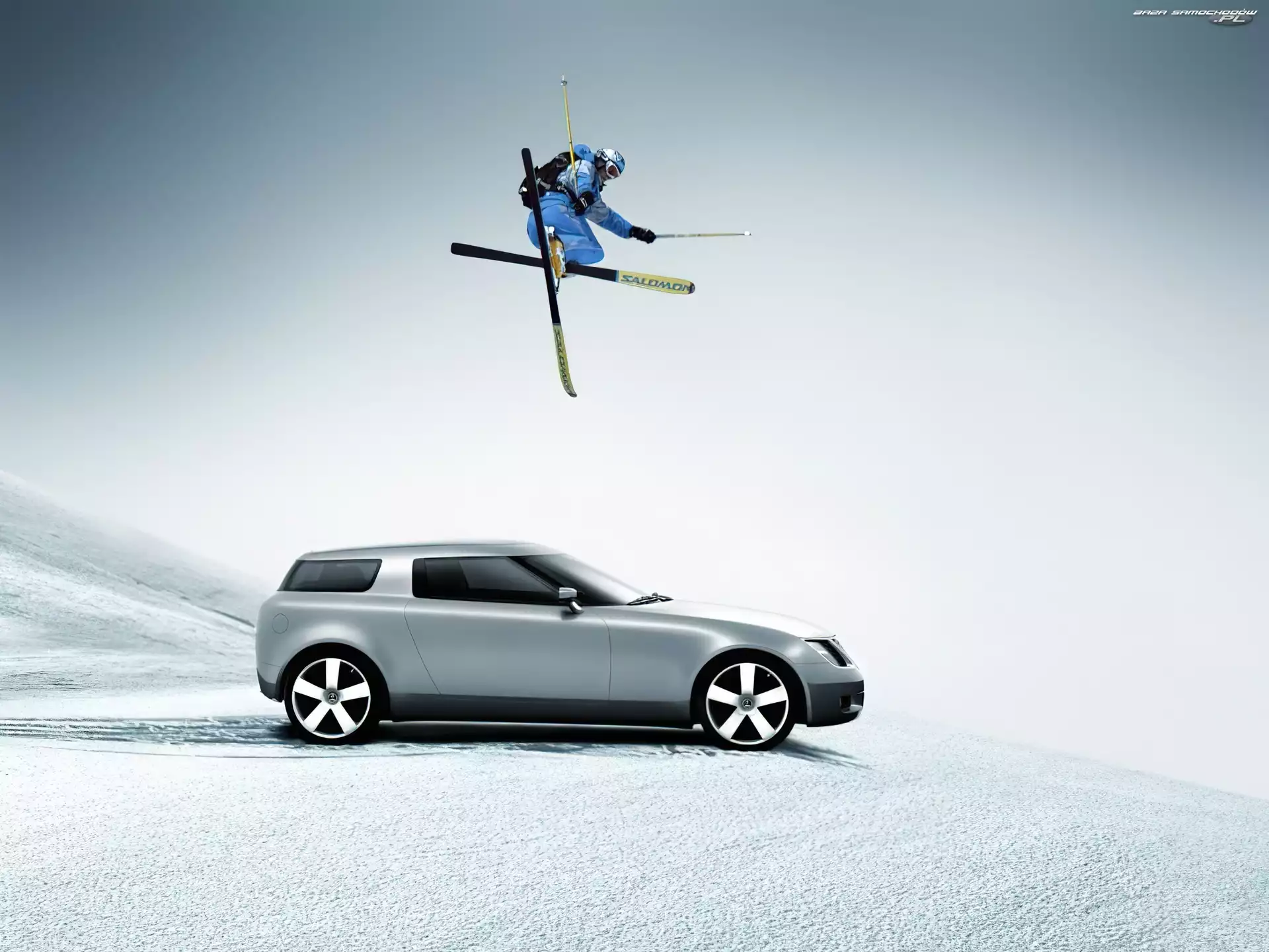 Narciarz, Saab Aero X