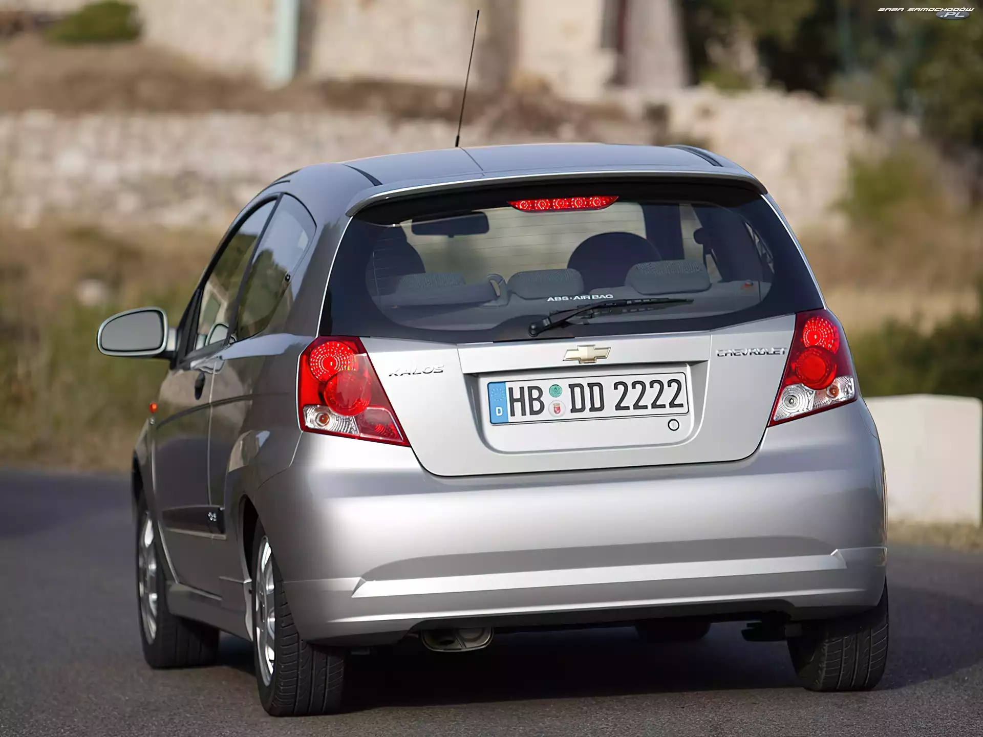 Stop, Światło, Chevrolet Kalos, Tył, Trzecie