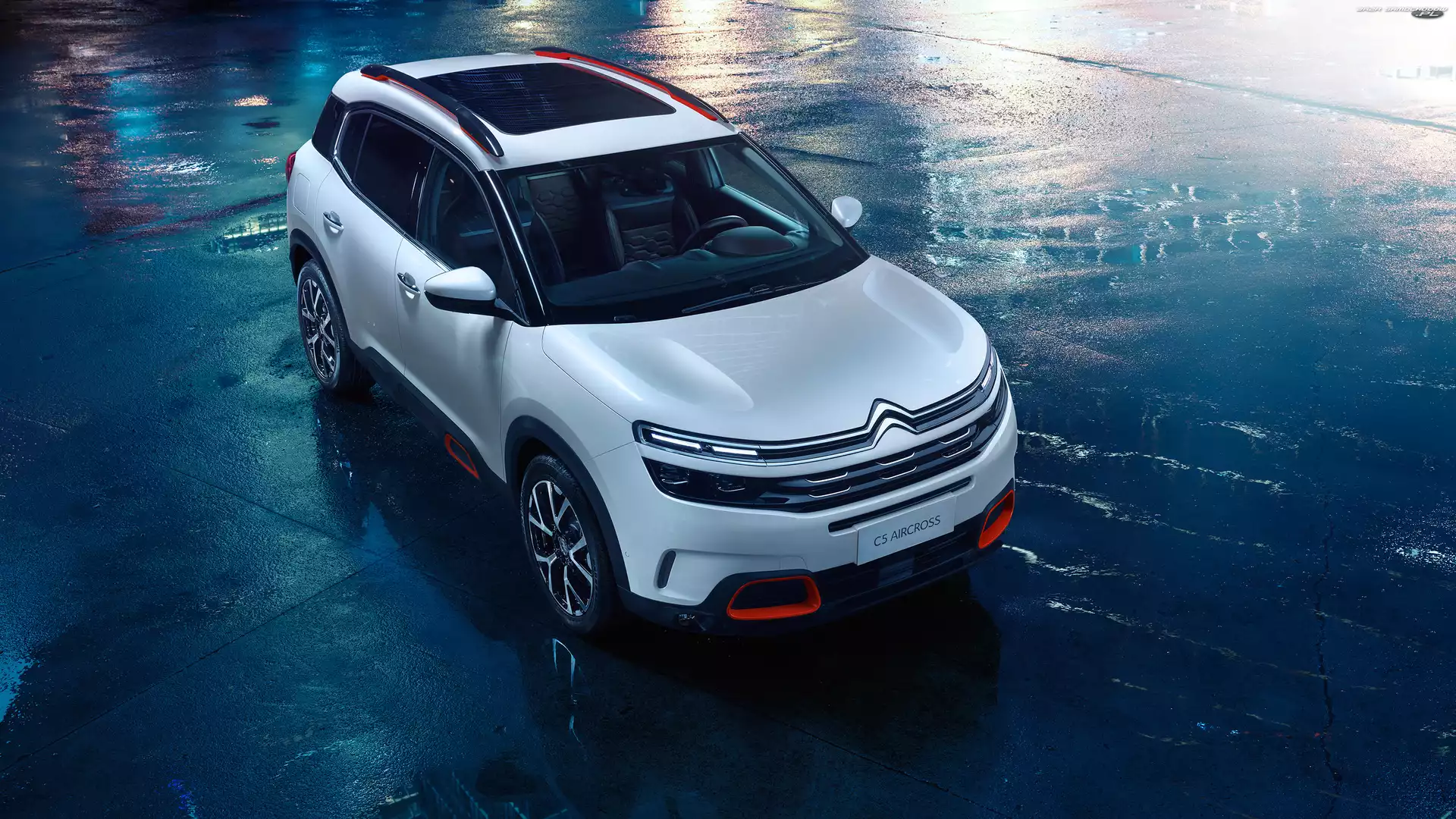 SUV, Biały, Citroen C5 Aircross