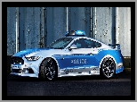 2016, Samochód policyjny, Ford Mustang Wolf Wide 5.0