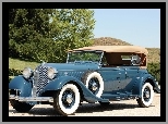 Zabytkowy, 1933, Samochód, Lincoln KB Dual Cowl Phaeton