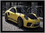 2019, RS, Porsche, Żółte, GT3