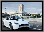 Aston Martin, V12, Biały, Vantage