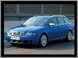 Audi S6, Niebieski, Avant