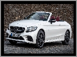 Mercedes-Benz C, Cabrio, Biały, AMG Line