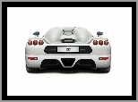 tył, Biały, Koenigsegg