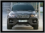 BMW, Concept, Czarne, X6