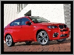Czerwone, BMW, Seria M, X6