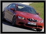 Czerwone, BMW, E90, M-Power