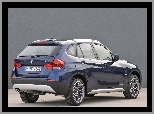 BMW X1, 4x4, Niebieskie, Napęd