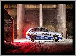 2015, Bok, Policyjny, Samochód, Audi RS4 Avant