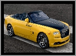 Cabrio, Żółty, Rolls-Royce Dawn