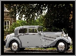 Srebrny, 1932 R, Zabytkowy, Rolls-Royce Phantom II Continental