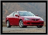Coupe, Czerwona, Acura RSX