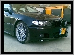 Czarny, E46, Przód, BMW 3