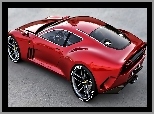Czerwony, Ferrari, 612 GTO