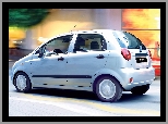 Drzwi, Srebrny, Chevrolet Spark