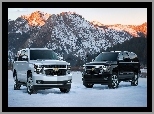 Dwa, Chevrolet Tahoe, Góry, Samochody