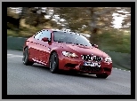 Model, M3, E90, Czerwone, BMW