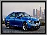 F01, Niebieskie, BMW 7
