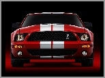 Shelby, Ford Mustang, Halogeny, Czerwony