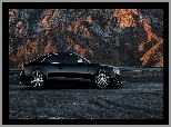 Góry, RS5, Samochód, Czarny, Audi