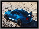 GT500, Niebieski, Ford Mustang Shelby