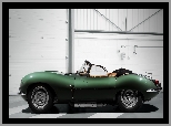 Jaguar XKSS, Zabytkowy, Zielony, 1957