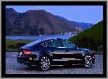 Jezioro, Audi A7, Góry