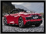 Kabriolet, Czerwone, Audi R8 Spyder