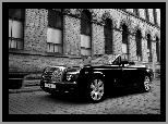 Kabriolet, Czarny, Rolls-Royce Phantom