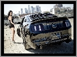 Kobieta, Mustang, Girl car, Ford