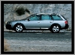 Lewy Profil, Srebrne, Audi Allroad