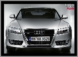 Logo, Przód, Audi A5