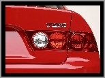 Logo, Tył, Acura TSX, Lampa