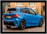 BMW 1 Seria M Sport, Niebieskie