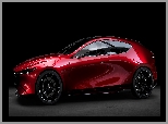 Mazda Kai, 2017, Czerwona, Concept